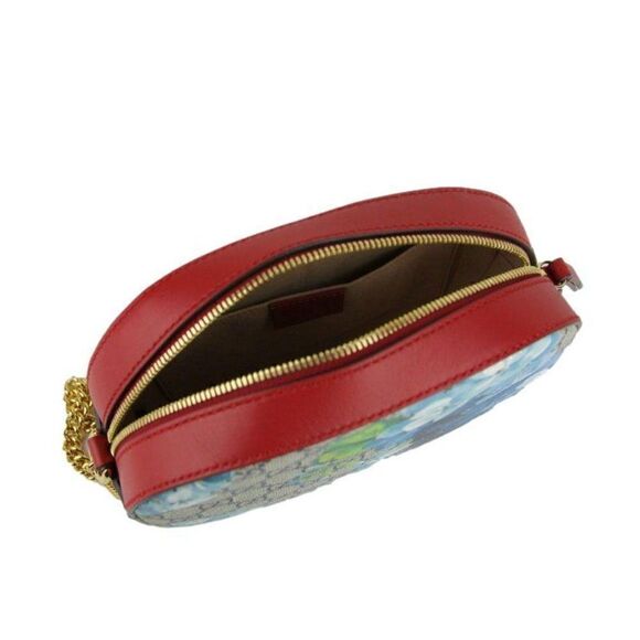 Gucci Mini Blooms Chain Shoulder Bag Floral Crossbody Camera Bag - Picture 5 of 10